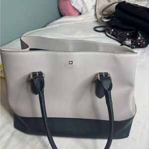 Kate Spade Tote in Beige and Black
